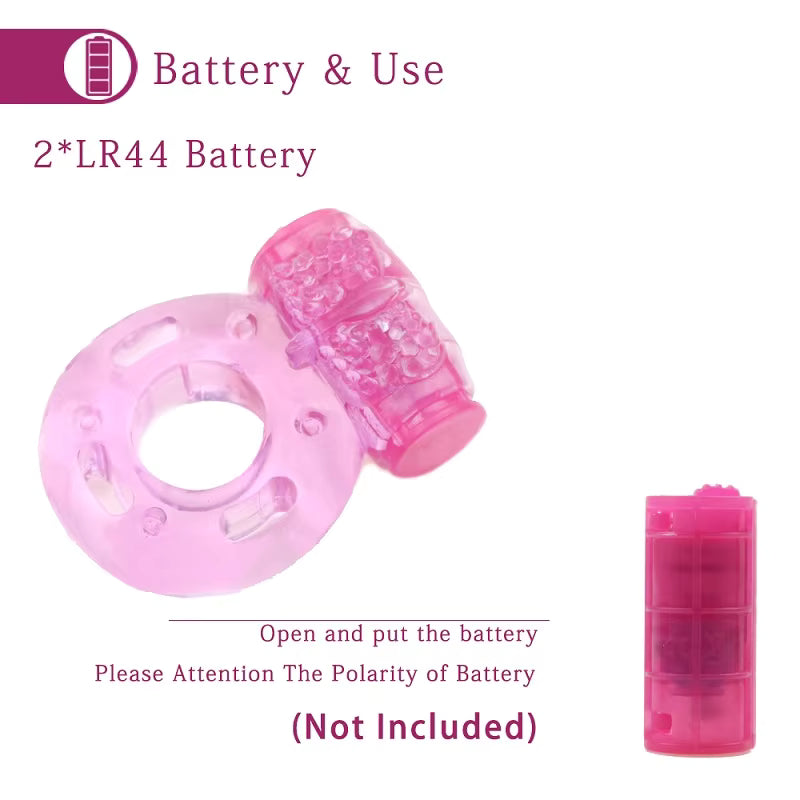 Butter Fly Ring Delay And Vibration Long Lasting With Battery Included For Men Sensual Toys